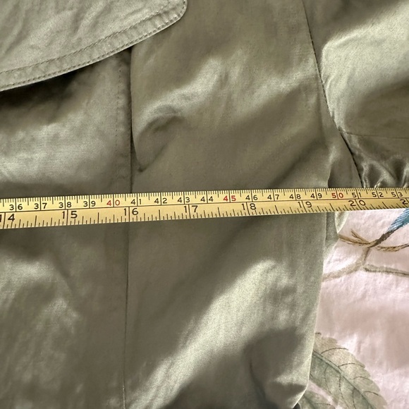 Metallic Green Sz 12 Spring Coat - Picture 4 of 8